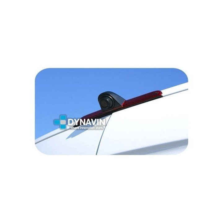 DYNAVIN-MERCEDES SPRINTER y VW CRAFTER - LUZ DE FRENO SUPERIOR. CÁMARA TRASERA DE APARCAMIENTO. A TODO COLOR