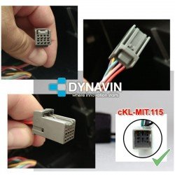 DYNAVIN-MITSUBISHI - INTERFACE PARA MANTENER LA CAMARA TRASERA ORIGINAL