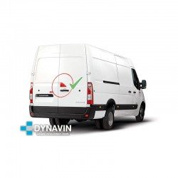 DYNAVIN-OPEL MOVANO, NISSAN NV400, RENAULT MASTER (+2010) - LUZ DE FRENO. CÁMARA TRASERA DE APARCAMIENTO. A TODO COLOR