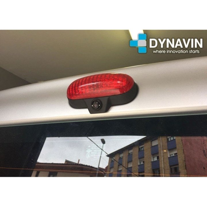 DYNAVIN-OPEL VIVARO, OPEL COMBO, RENAULT TRAFIC (+2001) - LUZ DE FRENO. CÁMARA TRASERA DE APARCAMIENTO. A TODO COLOR