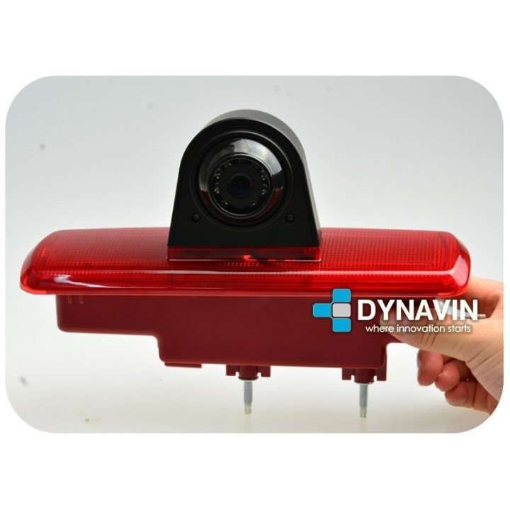 DYNAVIN-OPEL VIVARO, RENAULT TRAFIC (+2014) - LUZ DE FRENO SUPERIOR. CÁMARA TRASERA DE APARCAMIENTO. A TODO COLOR