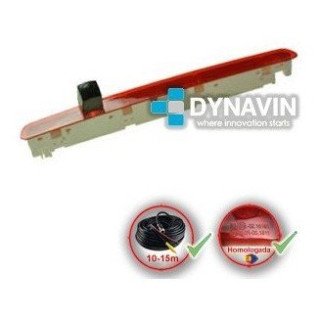 DYNAVIN-VOLKSWAGEN TRANSPORTER T6 (+2016) - LUZ DE FRENO SUPERIOR. CÁMARA TRASERA DE APARCAMIENTO. A TODO COLOR