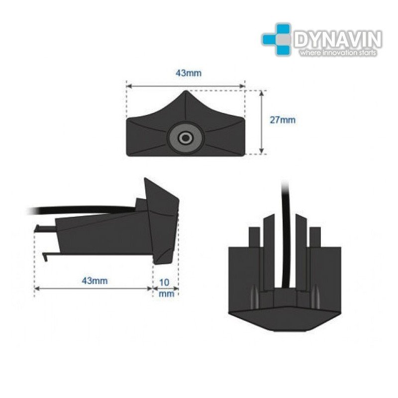 DYNAVIN-AUDI A6 4F, AUDI A6 4G (2004-2018). CAMARA FRONTAL AUDI DYNAVIN-AUDI A6 4F, AUDI A6 4G (2004-2018). CAMARA FRONTAL AUDI