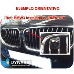 DYNAVIN-BMW X3 (+2012). CAMARA DELANTERA, FRONTAL DE APARCAMIENTO. A TODO COLOR