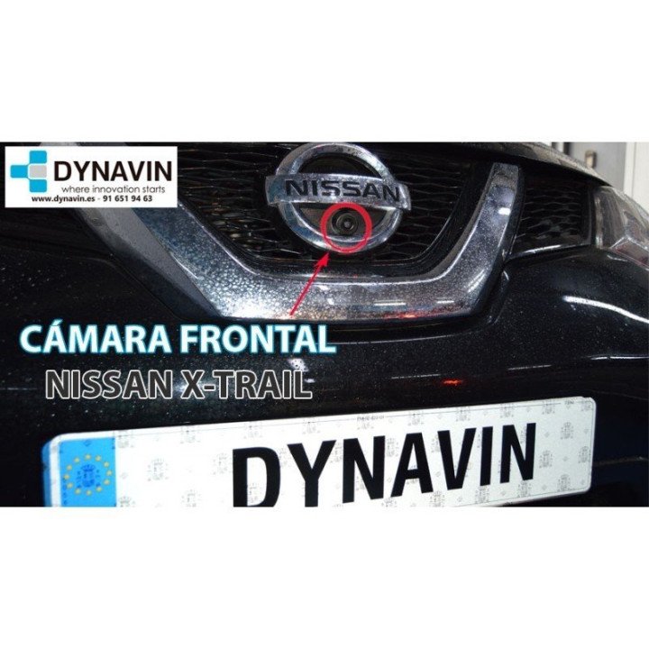 DYNAVIN-NISSAN CAMARA DELANTERA, FRONTAL DE APARCAMIENTO. A TODO COLOR