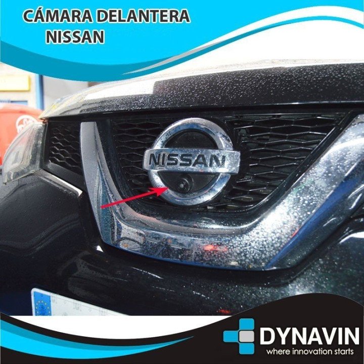 DYNAVIN-NISSAN CAMARA DELANTERA, FRONTAL DE APARCAMIENTO. A TODO COLOR