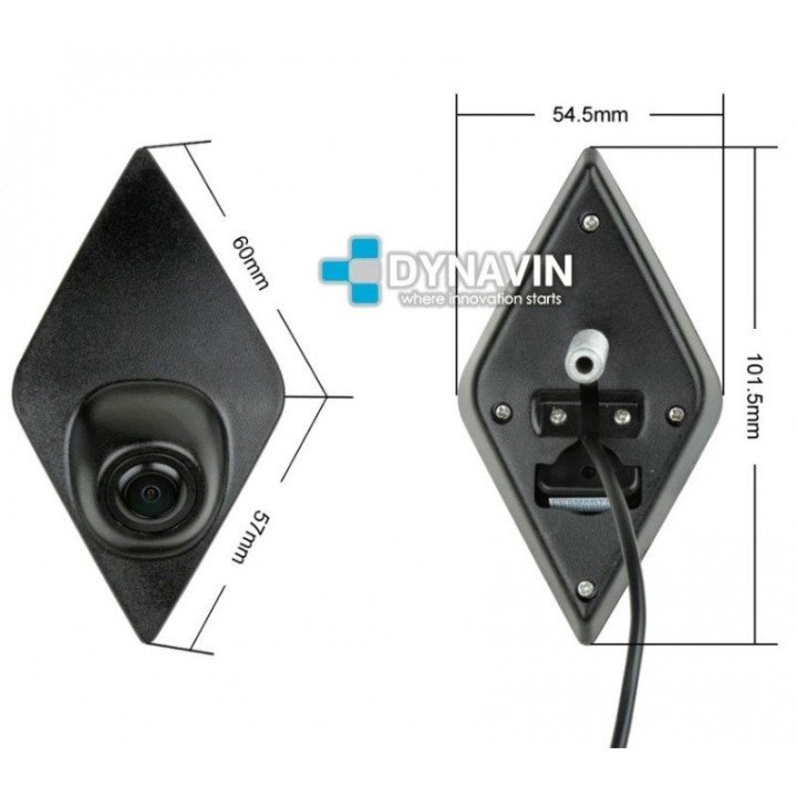 DYNAVIN-RENAULT CAMARA DELANTERA, FRONTAL DE APARCAMIENTO. A TODO COLOR