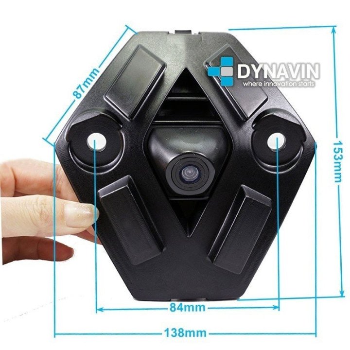 DYNAVIN-RENAULT CAMARA DELANTERA, FRONTAL DE APARCAMIENTO. A TODO COLOR