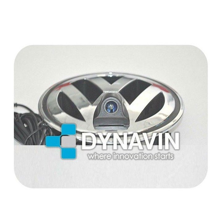 DYNAVIN-VOLKSWAGEN CAMARA DELANTERA, FRONTAL DE APARCAMIENTO. A TODO COLOR