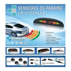 DYNAVIN-SENSORES DE PARKING - KIT DE 4 CAPSULAS PROFESIONAL CON BUZZER