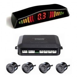 DYNAVIN-SENSORES DE PARKING - KIT DE 4 CAPSULAS CON DISPLAY LED