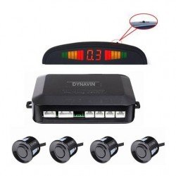 DYNAVIN-SENSORES DE PARKING - KIT DE 4 CAPSULAS CON DISPLAY LED