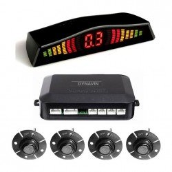 DYNAVIN-SENSORES DE PARKING - KIT DE 4 CAPSULAS CON DISPLAY LED