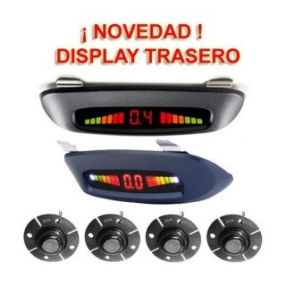DYNAVIN-SENSORES DE PARKING - KIT DE 4 CAPSULAS CON DISPLAY LED
