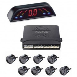 DYNAVIN-SENSORES DE PARKING - KIT DE 8 CAPSULAS CON DISPLAY LED