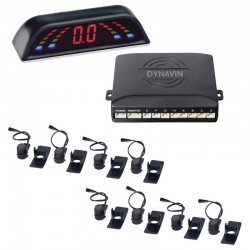 DYNAVIN-SENSORES DE PARKING - KIT DE 8 CAPSULAS CON DISPLAY LED