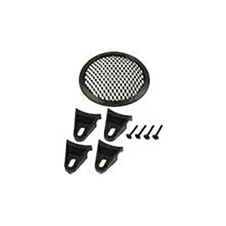 TA-Innovation-REJILLA DE ALTAVOZ. METÁLICA CON BORDE ENGOMADO. CUERPO NEGRO. PRECIO UNITARIO (NO PAREJA)