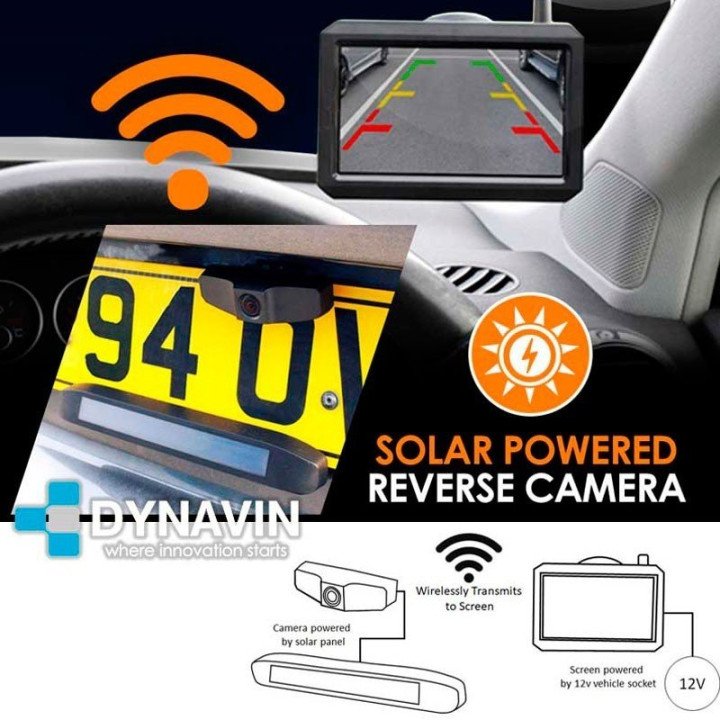 KIT DE APARCAMIENTO INÁLAMBRICO PROFESIONAL - CÁMARA Y MONITOR