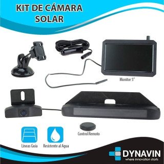 KIT DE APARCAMIENTO INÁLAMBRICO PROFESIONAL - CÁMARA Y MONITOR