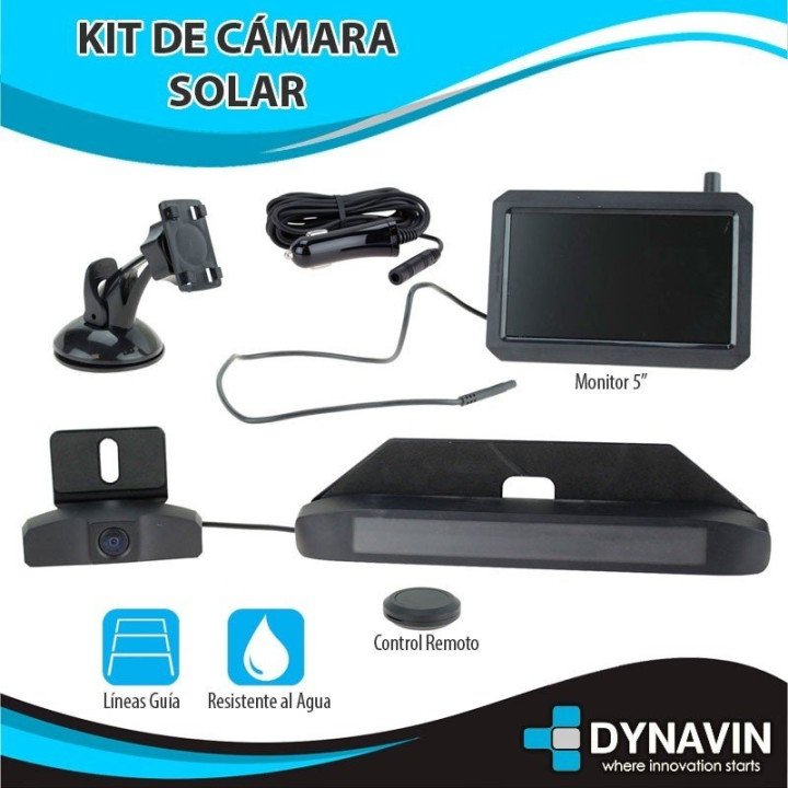 KIT DE APARCAMIENTO INÁLAMBRICO PROFESIONAL - CÁMARA Y MONITOR