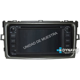 TOYOTA VERSO (+2009) - MARCO ADAPTADOR 2DIN PARA RADIOS TIPO OEM