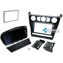 BMW SERIE 5 E60 PRE-LCI (2003-2007) - SOPORTE 2DIN CON MARCO ADAPTADOR