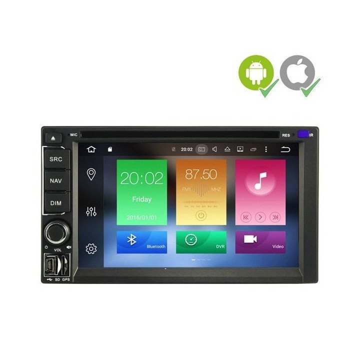 2DIN 6,5" GPS UNIVERSAL - ANDROID