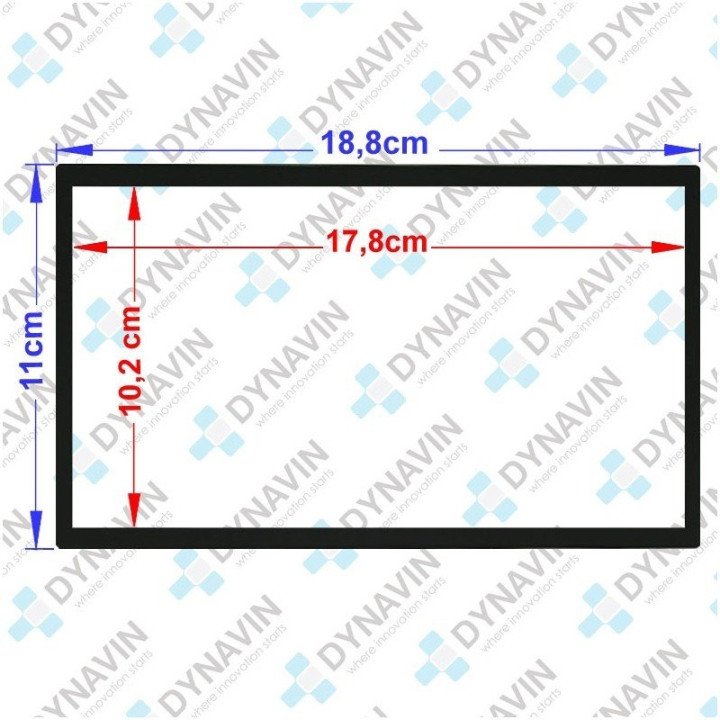 SUPLEMENTO RADIOS 2DIN "CHINO" A MARCOS 2DIN "EU"