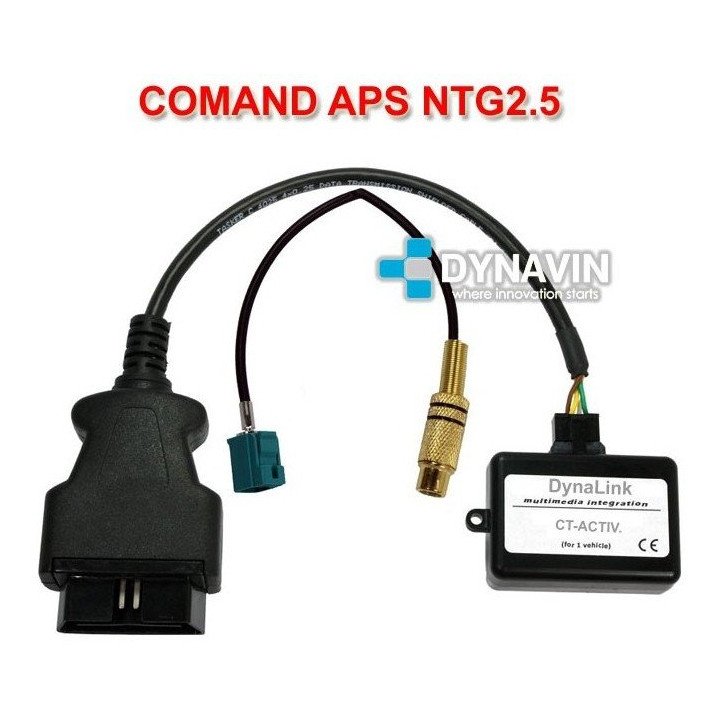MERCEDES COMAND APS NTG2.5 - INTERFACE PARA CAMARA TRASERA