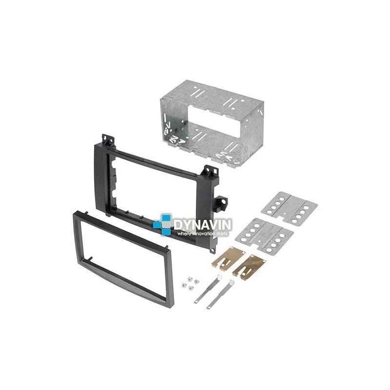 MB CLASE A, B, SPRINTER, VITO, VIANO, VW CRAFTER - BASTIDOR DE MONTAJE 2DIN PARA RADIOS UNIVERSALES MB CLASE A, B, SPRINTER, VITO, VIANO, VW CRAFTER - BASTIDOR DE MONTAJE 2DIN PARA RADIOS UNIVERSALES