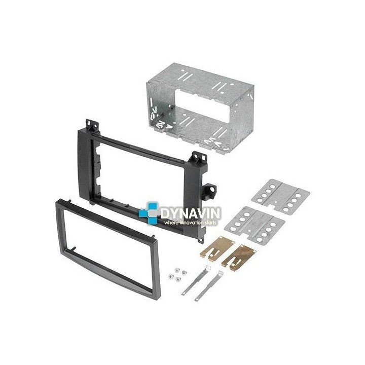 MB CLASE A, B, SPRINTER, VITO, VIANO, VW CRAFTER - BASTIDOR DE MONTAJE 2DIN PARA RADIOS UNIVERSALES