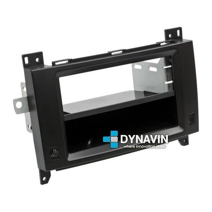 MB VITO, MB VIANO - MARCO ADAPTADOR 1DIN CON PORTAOBJETOS