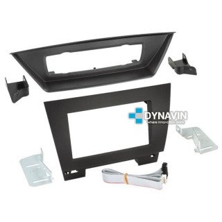 BMW X1 E84 (2009-2015) - SOPORTE 2DIN CON MARCO ADAPTADOR