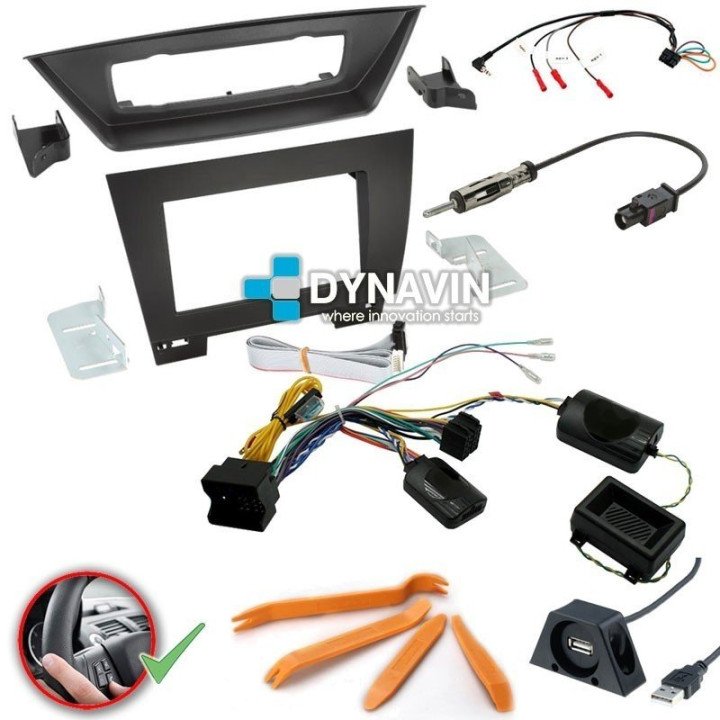 BMW X1 E84 (2009-2015) - 2DIN KIT RADIO UNIVERSAL