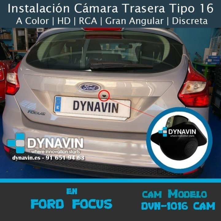 PACK RETROVISOR 4,3" + CAMARA TRASERA DVN-1016 CAM