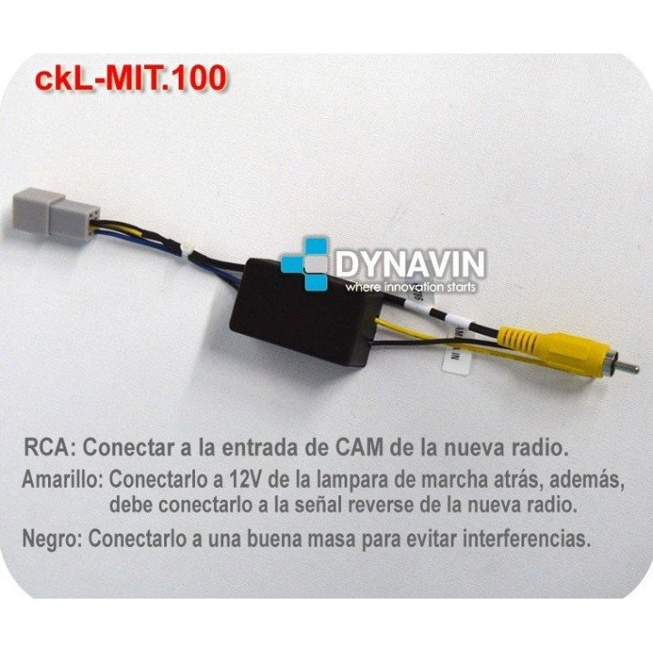 MITSUBISHI - INTERFACE PARA MANTENER LA CAMARA TRASERA ORIGINAL