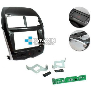 MITSUBISHI ASX, PEUGEOT 4008, CITROEN C4 AIRCROSS - SOPORTE CON MARCO ADAPTADOR 2DIN MITSUBISHI ASX, PEUGEOT 4008, CITROEN C4 AIRCROSS - SOPORTE CON MARCO ADAPTADOR 2DIN