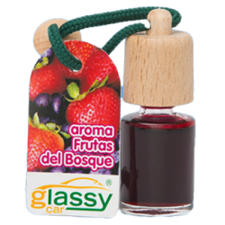 GLASSYCAR botellita aroma Frutas del bosque