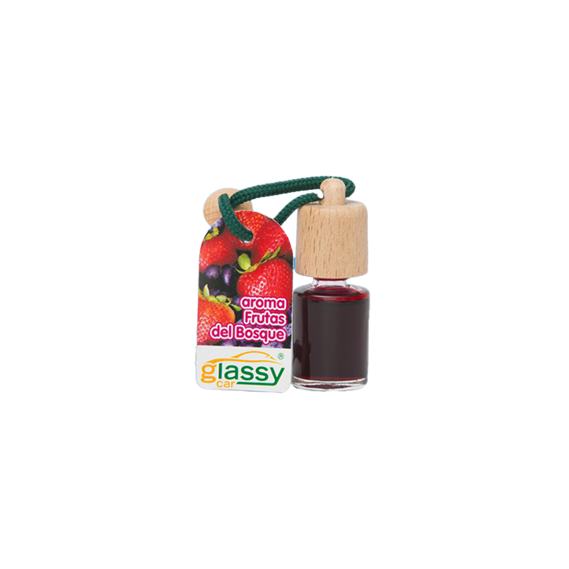 GLASSYCAR botellita aroma Frutas del bosque