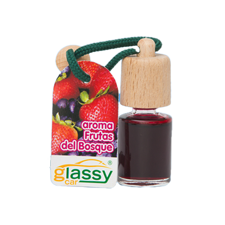 GLASSYCAR botellita aroma Frutas del bosque