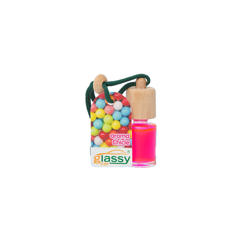 GLASSYCAR botellita aroma Chicle GLASSYCAR botellita aroma Chicle