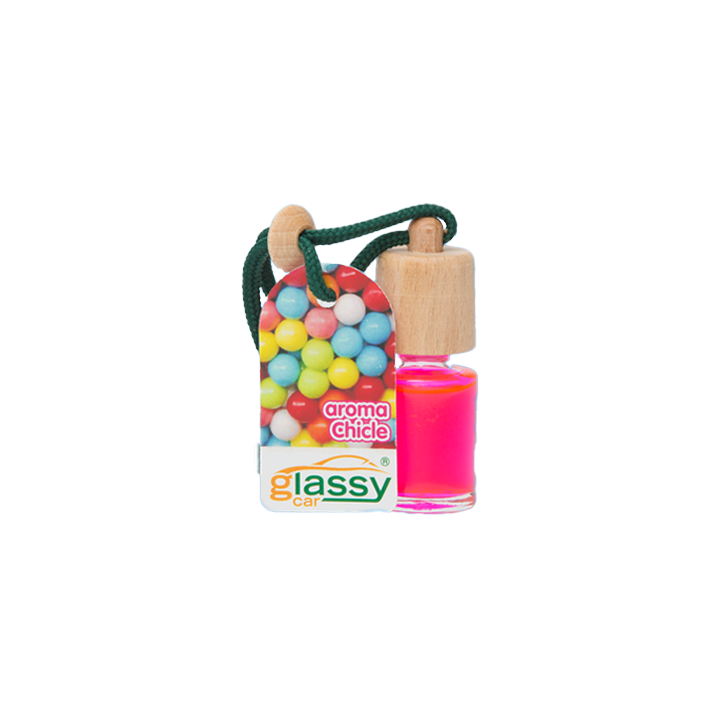 GLASSYCAR botellita aroma Chicle