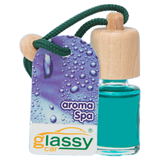 GLASSYCAR botellita aroma Spa