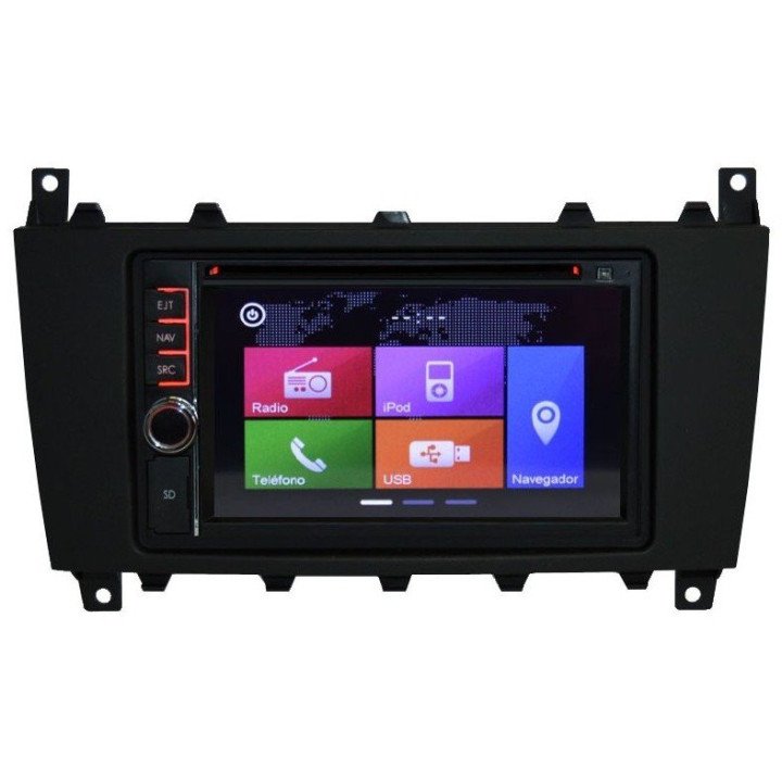 MB CLASE C W203 / CLC SPORTCOUPE - SOPORTE ADAPTADOR 2DIN