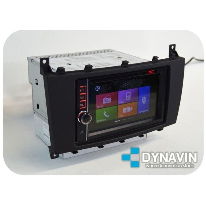 MB CLASE C W203 / CLC SPORTCOUPE - SOPORTE ADAPTADOR 2DIN