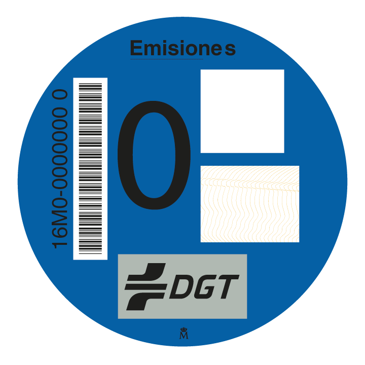 Distintivo ambiental cero emisiones