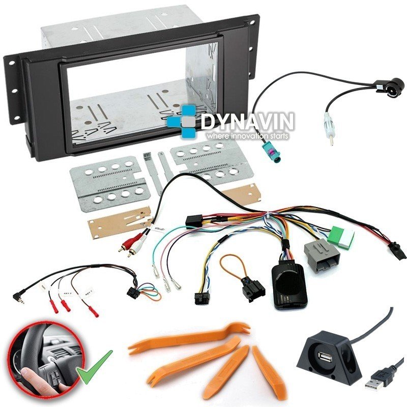 LAND ROVER FREELANDER 2 TD4 (2006-2014) - 2DIN KIT RADIO UNIVERSAL