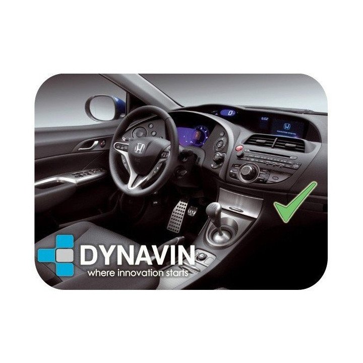 HONDA CIVIC MK8 (2006-2012) - MARCO ADAPTADOR 2 DIN