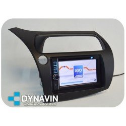 HONDA CIVIC MK8 (2006-2012) - MARCO ADAPTADOR 2 DIN