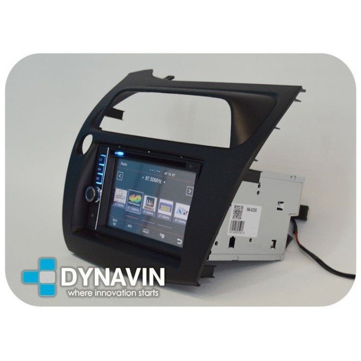 HONDA CIVIC MK8 (2006-2012) - MARCO ADAPTADOR 2 DIN